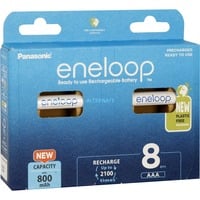 Panasonic Pile rechargeable eneloop, Micro AAA 1,2V, Batterie 