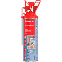 fischer Mousse de fixation Premium PU500, Mastic Beige