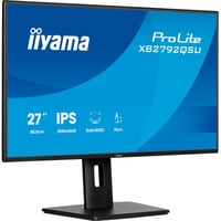 iiyama ProLite XB2792QSU-B1 écran plat de PC 68,6 cm (27") 2560 x 1440 pixels Quad HD LED Noir Moniteur Noir (Mat), 1x DisplayPort, 1x HDMI, 2x USB-A, 120 Hz, 68,6 cm (27"), 2560 x 1440 pixels, Quad HD, LED, 3 ms, Noir