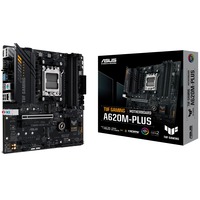 ASUS TUF GAMING A620M-PLUS AMD A620 Emplacement AM5 micro ATX carte mère socket AM5 AMD, Emplacement AM5, AMD Ryzen 7000 Series, Emplacement AM5, DDR5-SDRAM, 128 Go