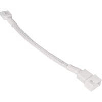 Alphacool Câble de rallonge 4 broches à 4 broches, 15 cm, Câble d'extension Blanc