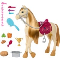 Barbie – Coffret et son cheval tornade Mysteries : The Great Horse Chase, Figurine Chien de poupée, 3 an(s), Batteries requises, Effets sonores pris en charge, 506 g