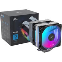 FSP MP7 ARGB Refroidisseur CPU Noir, Refroidisseur d'air, 12 cm, 800 tr/min, 1800 tr/min, Noir