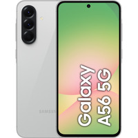 SAMSUNG Galaxy A56 17 cm (6.7") Double SIM Android 15 5G USB Type-C 8 Go 128 Go 5000 mAh Gris clair, Smartphone Gris clair, 17 cm (6.7"), 8 Go, 128 Go, 50 MP, Android 15, Gris clair