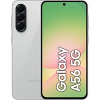 Samsung Galaxy A56 17 cm (6.7") Double SIM Android 15 5G USB Type-C 8 Go 128 Go 5000 mAh Gris clair smartphone Gris clair | 128 Go | Android 15 | Dual-SIM