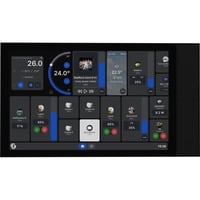 Shelly Wall Display XL, Panneau de contrôle Argent, Écran 10,1", relais 1500 W, Wi-Fi