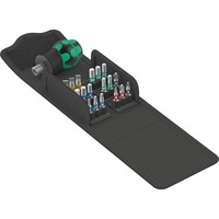 Wera Kraftform Kompakt Stubby 1, 19 pièces, Set d'embouts de vissage Noir/Vert