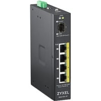 Zyxel RGS100-5P Non-géré L2 Gigabit Ethernet (10/100/1000) Connexion Ethernet, supportant l'alimentation via ce port (PoE) Noir, Switch Non-géré, L2, Gigabit Ethernet (10/100/1000), Connexion Ethernet, supportant l'alimentation via ce port (PoE), Grille de montage, Montage mural