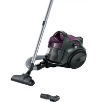 Bosch BGC05AAA1 Aspirateur Sec Sans sac Violet/gris, Sec, Sans sac, HEPA, Cyclonique, 78 dB, Gris