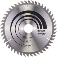Bosch Lames de scies circulaires Optiline Wood, Lame de scie Bois, 19 cm, Bosch, 340 g, 1 pièce(s)