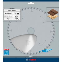 Bosch Lames de scies circulaires Optiline Wood, Lame de scie Bois, 25 cm, Bosch, 950 g, 1 pièce(s)