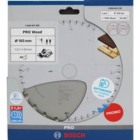 Bosch PRO Wood Lame de scie circulaire sans fil 165 mm 
