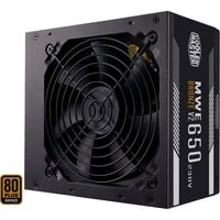 Cooler Master , 650 Watt alimentation  Noir