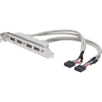 Digitus Câble en tôle pour fente USB, Connecteur d'extension 