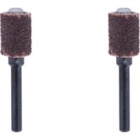 Dremel Bande abrasive Ø 6,4 mm, grain 60, avec tige abrasive, Bande de ponçage 