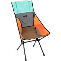Helinox Chaise de camping Sunset Chair, Mint MultiBlock, Siège Multicolore