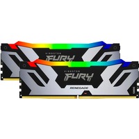 Kingston FURY 64 Go DDR5-6400 (2x 32 Go) mémoire vive Noir, KF564C32RSAK2-64, XMP 3.0