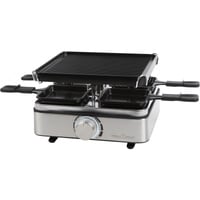 ProfiCook Gril à raclette PC-RG 1301 Acier inoxydable/Noir