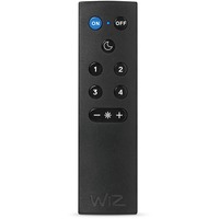 WiZ WiZmote Contrôleurs d'éclairage domestique intelligents, Commande à distance Noir, Sans fil, Wi-Fi, Noir, IP20, Plastique, 15 m