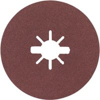 Bosch Disque abrasif en fibre X-LOCK R444 Expert pour métal, Ø 125mm, K100, Meule d’affûtage 