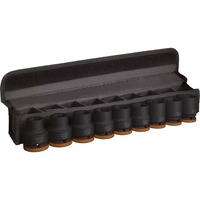 Bosch Set d'embouts à douille d'impact PRO 3/4", 9 pièces, Clés mixtes à cliquet Noir