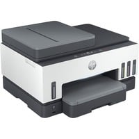 HP Smart Tank 7605 Sans fil All-in-One Couleur Imprimante, Impression recto-verso; copieur, scanner, Imprimante multifonction Gris/Blanc, Impression recto-verso; copieur, scanner, A jet d'encre thermique, Impression couleur, 4800 x 1200 DPI, A4, Impression directe, Gris