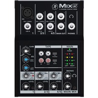 MACKIE Mix5, Table de mixage Noir