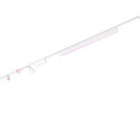 Philips Hue Ensemble de plafond à base droite Hue Perifo, Lampe Blanc, Philips Hue White and Color ambiance Kit de base Perifo pour plafond, droit (3 spots, 1 barre lumineuse), Spot d'éclairage intelligent, Bluetooth, Blanc, LED intégrée, Métal, Synthétiques, Ampoule(s) non remplaçable(s)