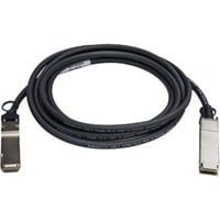 QNAP CAB-NIC40G30M-QSFP câble InfiniBand et à fibres optiques 3 m QSFP+ Noir Noir, 3 m, QSFP+, QSFP+, Mâle/Mâle