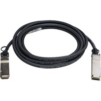 QNAP CAB-NIC40G30M-QSFP câble d'InfiniBand 3 m QSFP+ Noir Noir, 3 m, QSFP+, QSFP+, Mâle/Mâle, Noir, 40 Gbit/s