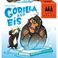 Schmidt Spiele Trois magiciens : Gorille sur glace, Jeu de cartes 