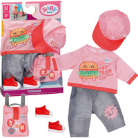 ZAPF Creation BABY born Snack Shop Outfit 43cm, Accessoires de poupée BABY born Snack Shop Outfit 43cm, Ensemble d'habits de poupée, 3 an(s)