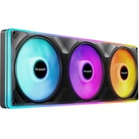 be quiet! Light Wings Pro IO 360mm ventilateurs de boîtier RGB  Noir, 3 pièces, 360 x 120 x 28 mm