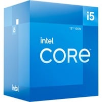 Intel® Core i5-12400, 2,5 GHz (4,4 GHz Turbo Boost) socket 1700 processeur "Alder Lake", processeur en boîte