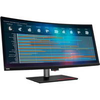 Lenovo ThinkVision P40w-20 écran plat de PC 100,8 cm (39.7") 5120 x 2160 pixels 5K Ultra HD LED Noir 40" 4K UHD Moniteur UltraWide incurvé  Noir, 100,8 cm (39.7"), 5120 x 2160 pixels, 5K Ultra HD, LED, 6 ms, Noir