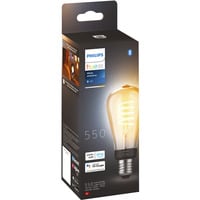 Philips Hue Hue White Ambiance Ampoule filament E27 Edison ST64 550, Lampe à LED 