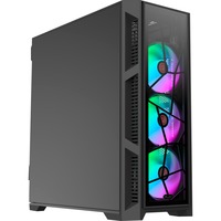 RAIJINTEK PONOS ULTRA TG4 -ST boîtier midi tower Noir | 2x USB-A | 1x USB-C | Verre Trempé