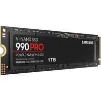 SAMSUNG 990 PRO 1 To SSD MZ-V9P1T0BW, PCIe Gen 4.0 x4, NVMe 2.0