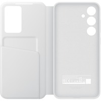 SAMSUNG Coque Smart View avec porte-carte pour Galaxy S24 FE, Housse smartphone Blanc, Étui avec portefeuille, Samsung, Galaxy S24 F, 17 cm (6.7"), Blanc