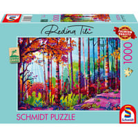 Schmidt Spiele Redina Tili : Au cœur de la forêt, Puzzle 