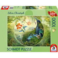 Schmidt Spiele Silvia Christoph : Yin & Yang dans la forêt des colibris, Puzzle 
