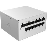 Sharkoon Rebel P20 Gen2 850 White alimentation modulaire 850 watt Blanc, 1x 12V-2x6, 3x PCIe