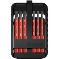 Wiha Set d'embouts slimBit electric, hexagonal, PH, PZ/S, fente, Set d'embouts de vissage Rouge