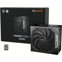 be quiet! Power Zone 2 alimentation  modulaire 1200 watt Noir, 1x 12V-2x6, 3x PCIe, 1x 12V-2x6, 3x PCIe
