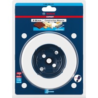 Bosch Expert 2608900477 scie de forage Perceuse 1 pièce(s), Scie à trou Unique, Perceuse, Brique, Plastique, Bois tendre, Carrelage, Bleu, 6 cm, 8,6 cm
