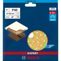 Bosch Expert Disques abrasifs C470, Feuille abrasive 5 pièce(s)