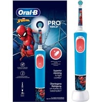 Braun Kids 8006540772768 brosse à dents électrique Enfant Brosse à dents rotative Multicolore, Brosse a dents electrique Bleu/Blanc, Enfant, Brosse à dents rotative, Soin quotidien, Sensible, Multicolore, Rond, Batterie