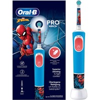 Braun Oral-B Vitality Pro 103 Kids Spiderman, Brosse a dents electrique Bleu/Blanc