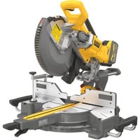 DEWALT DCS781X2-QW, Coupe-et scie à onglet Jaune/Noir