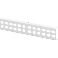 Digitus Plaque d'adaptation pour LWL Unibox Medium pour montage mural, Support Gris clair